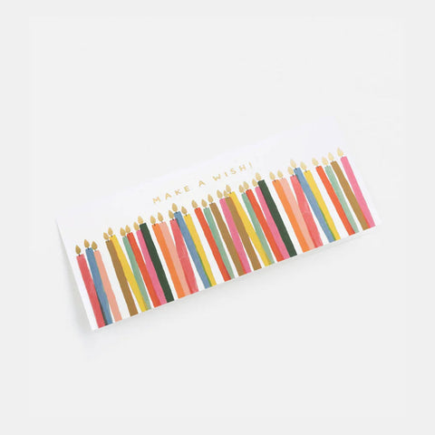Make a Wish Candles No. 10 Card - Rifle Paper Co