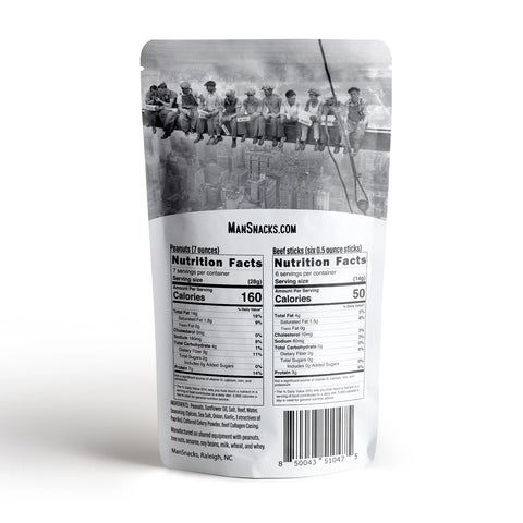 ManSnacks® Jerky & Nuts, Together At Last