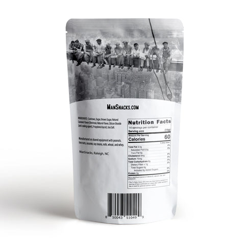 ManSnacks® The Great Cashew Heist Roasted Cashews