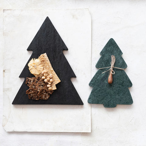 Mango Wood Tree Shaped Cheese/Cutting Board