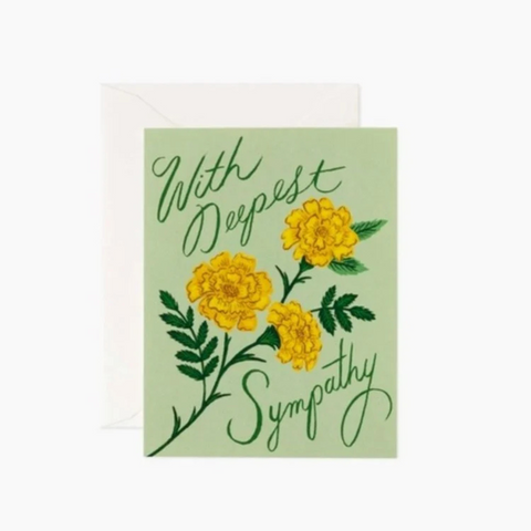Marigold Sympathy Card - Rifle Paper Co