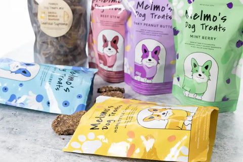 Mint Berry Organic Dog Biscuits - Melmo's Dog Treats