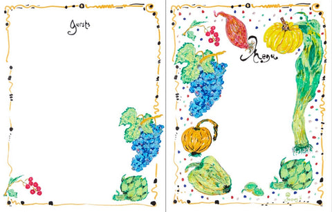 Menus: A Book For Your Meals and Memories