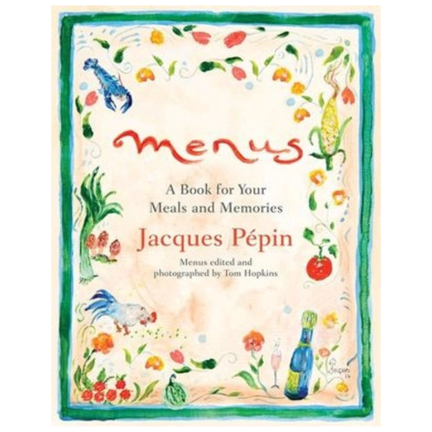 Menus: A Book For Your Meals and Memories