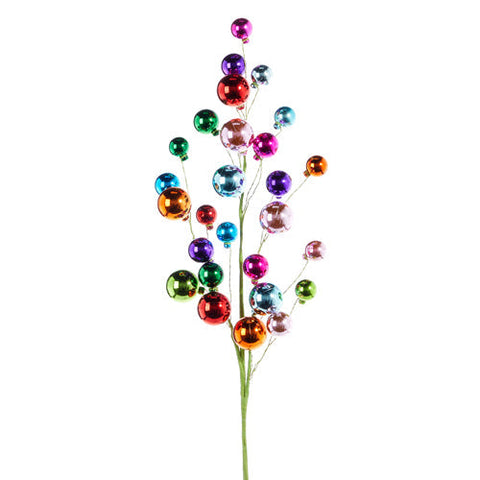 Merry & Bright Ball Ornament Spray