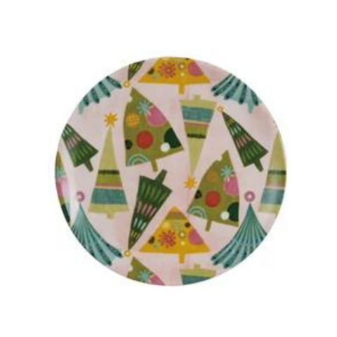 Merry & Bright Stoneware Plate, B