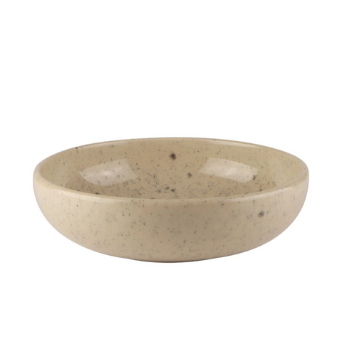 Mesa Ceramics Uno Speckle Stoneware Cereal Bowl - Beige