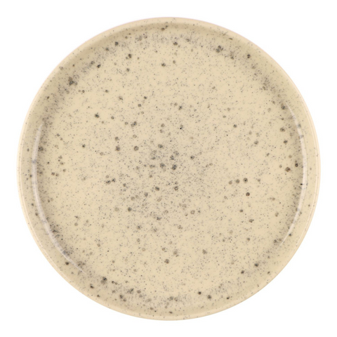 Mesa Ceramics Uno Speckle Stoneware Dinner Plate - Beige