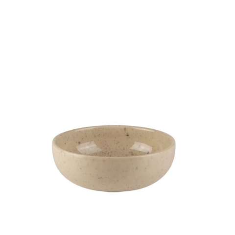 Mesa Ceramics Uno Speckle Stoneware Dip Bowl - Beige