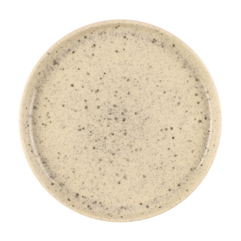 Mesa Ceramics Uno Speckle Stoneware Salad Plate - Beige