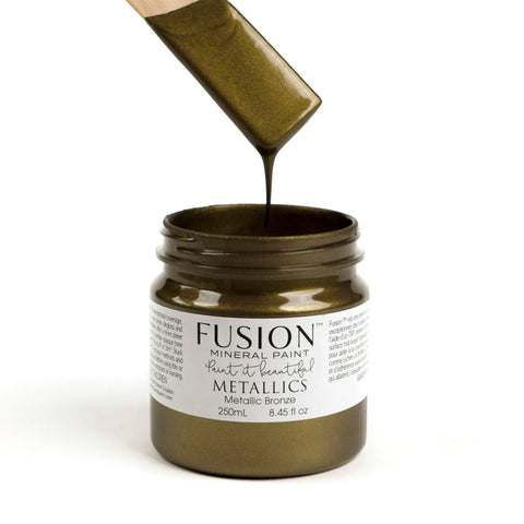 Bronze Metallic Paint - Fusion Mineral Paint, 8.45oz/250 ml