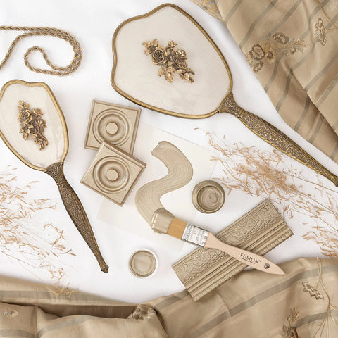 Vintage Gold Metallic Paint - Fusion Mineral Paint, 8.45oz/250ml