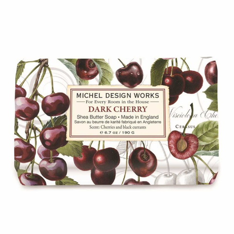 Michel Design Works Dark Cherry Medium Bath Soap Bar
