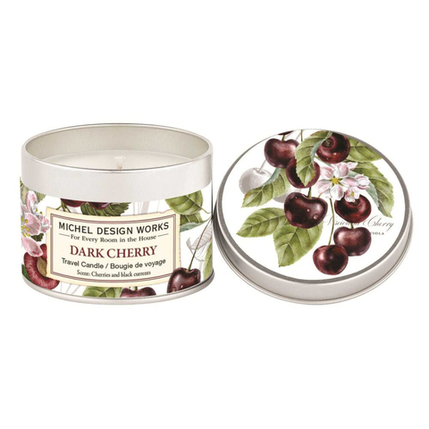 Michel Design Works Dark Cherry Travel Candle