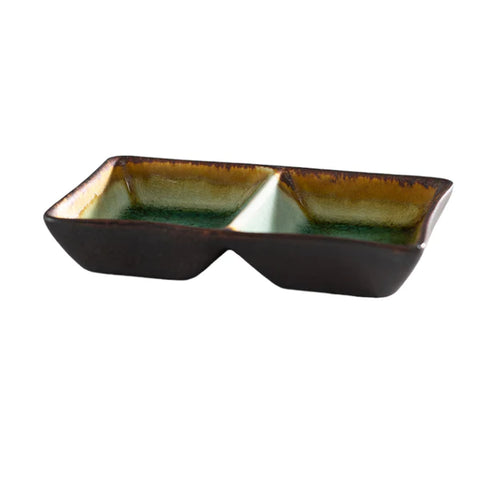 Midori Kanyu Divided Sauce Dish