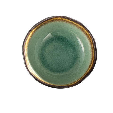 Midori Kanyu Round Shallow Bowl