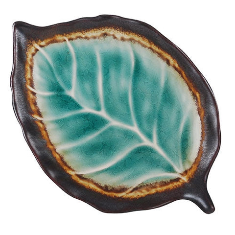 Midori Kanyu Leaf Shaped Plate
