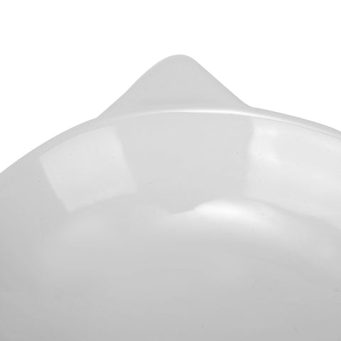 Milo Cat Dish - White