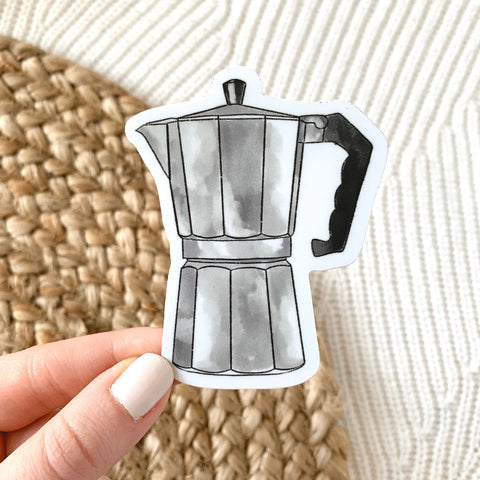 Moka Pot Sticker