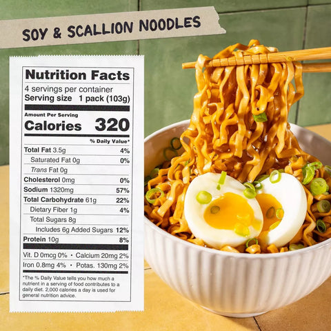 Momofuku Soy & Scallion Noodles - 4 Pack