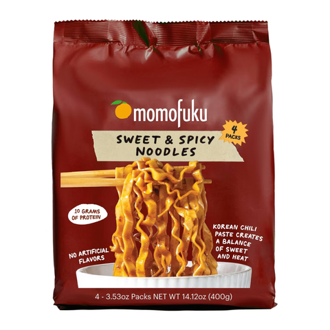 Momofuku Sweet & Spicy Noodles - 4 Pack