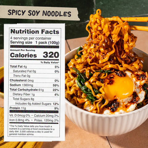 Momofuku Spicy Soy Noodles - 4 Pack