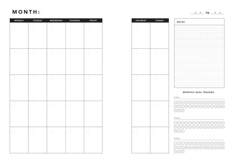 Mood Tracker Planner