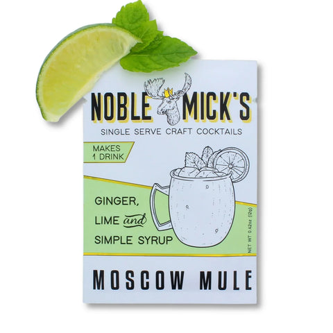 Noble Mick's Single Serve Craft Cocktail - Moscow Mule