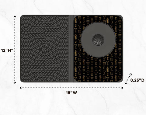 Multi-Use Cocktail Bar Mat