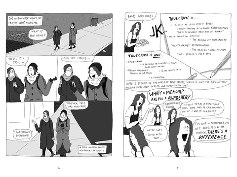 Murder Book: A Graphic Memoir Of A True Crime Obsession by Hilary Campbell