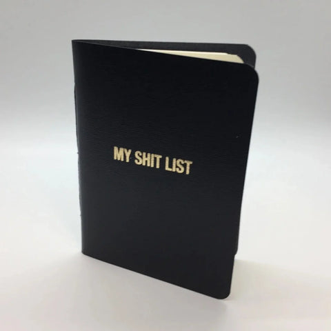 Shit List Rude Book Journal - 27th Street Press