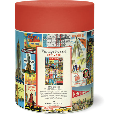NYC Collage Puzzle - Cavallini