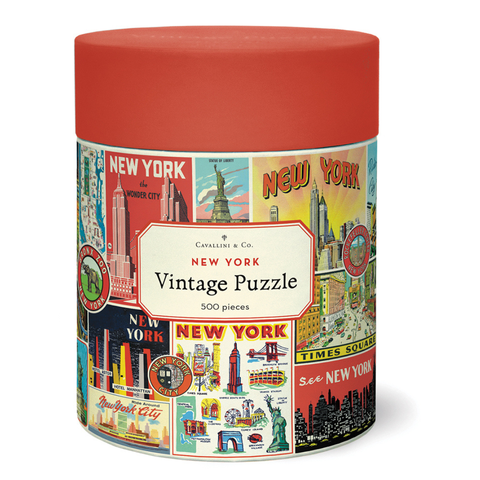 NYC Collage Puzzle - Cavallini
