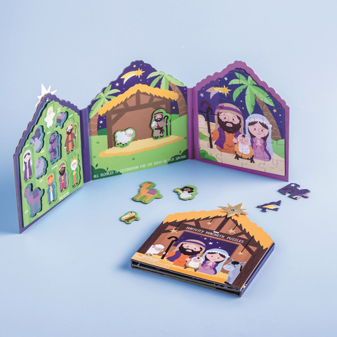 Nativity Magnetic Puzzle Book
