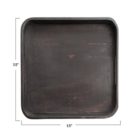 Nero Wood Tray