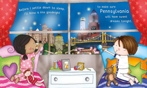 Night-Night Pennsylvania: A Sleepy Bedtime Rhyme By Katherine Sully, Helen Poole