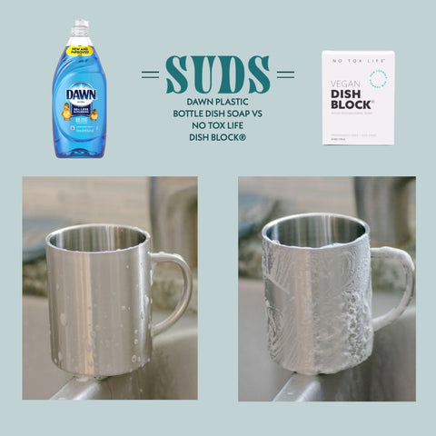 No Tox Life Dish Block® Solid Dish Soap - 6 oz