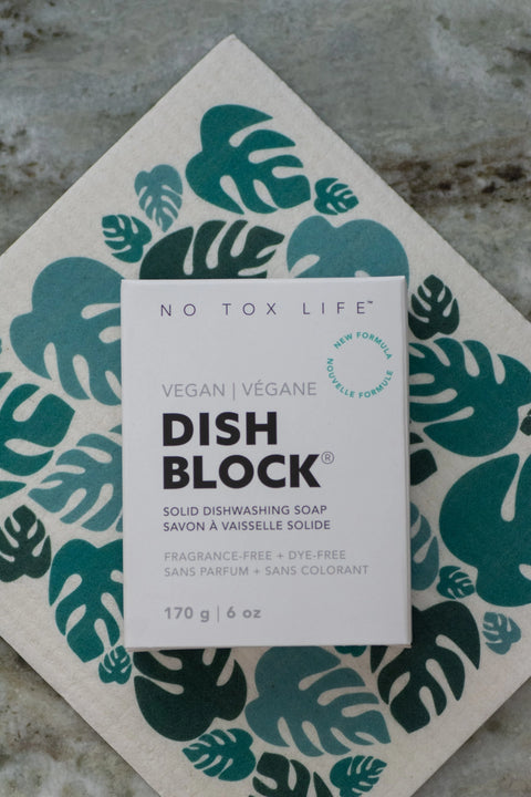 No Tox Life Dish Block® Solid Dish Soap - 6 oz