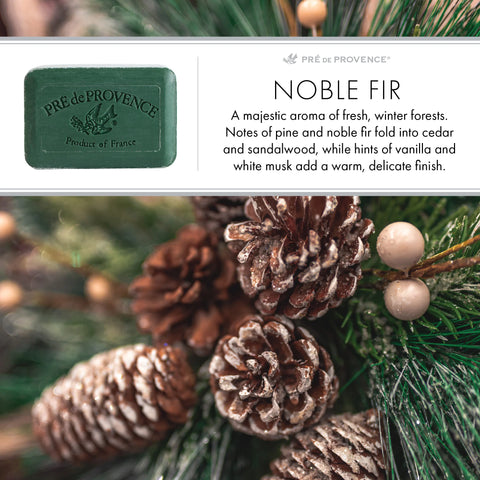 Noble Fir French Quad-Milled Soap - Pré de Provence