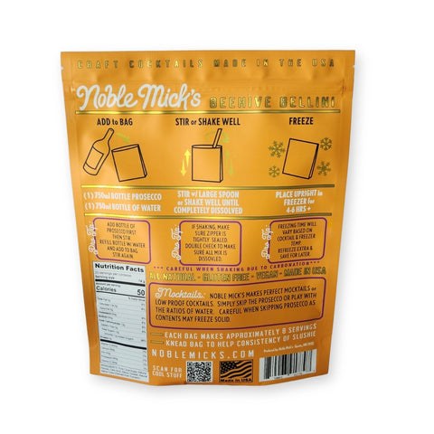 Noble Mick's Frozen Cocktails - Beehive Bellini