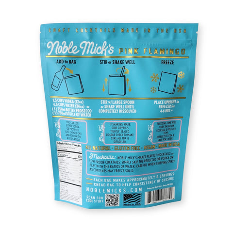 Noble Mick's Frozen Cocktails - Pink Flamingo