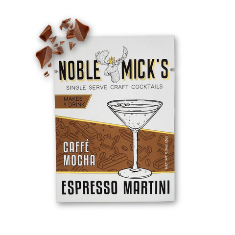 Noble Mick's Single Serve Craft Cocktail - Caffè Mocha Espresso Martini