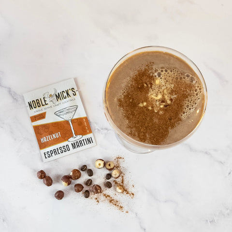 Noble Mick's Single Serve Craft Cocktail - Hazelnut Espresso Martini