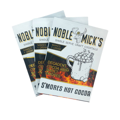 Noble Mick's Single Serve Craft Cocktail - S'mores Hot Cocoa