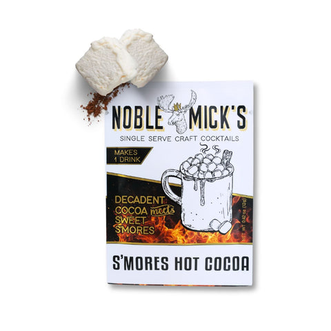 Noble Mick's Single Serve Craft Cocktail - S'mores Hot Cocoa