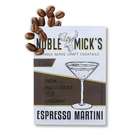 Noble Mick's Single Serve Craft Cocktail - Espresso Martini