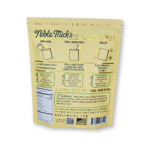 Noble Mick's Frozen Cocktails - Margarita