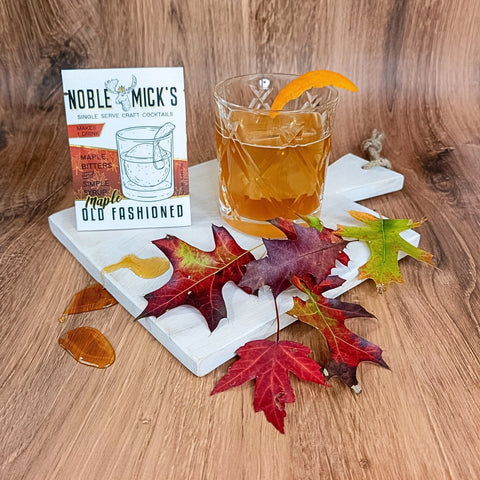 Noble Mick's Single Serve Craft Cocktail - Maple Old Fashioned