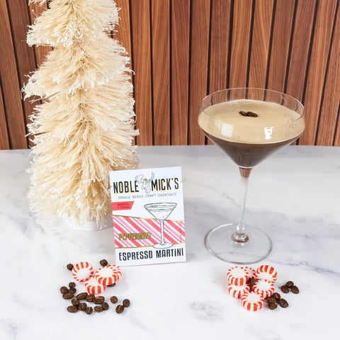 Noble Mick's Single Serve Craft Cocktail - Peppermint Espresso Martini