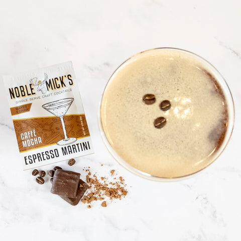 Noble Mick's Single Serve Craft Cocktail - Caffè Mocha Espresso Martini